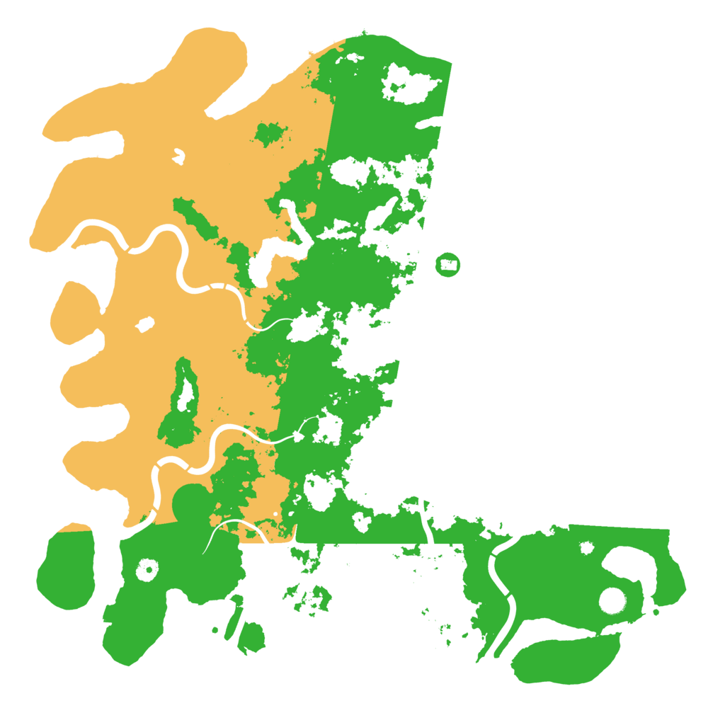 Biome Rust Map: Procedural Map, Size: 4800, Seed: 1600500977