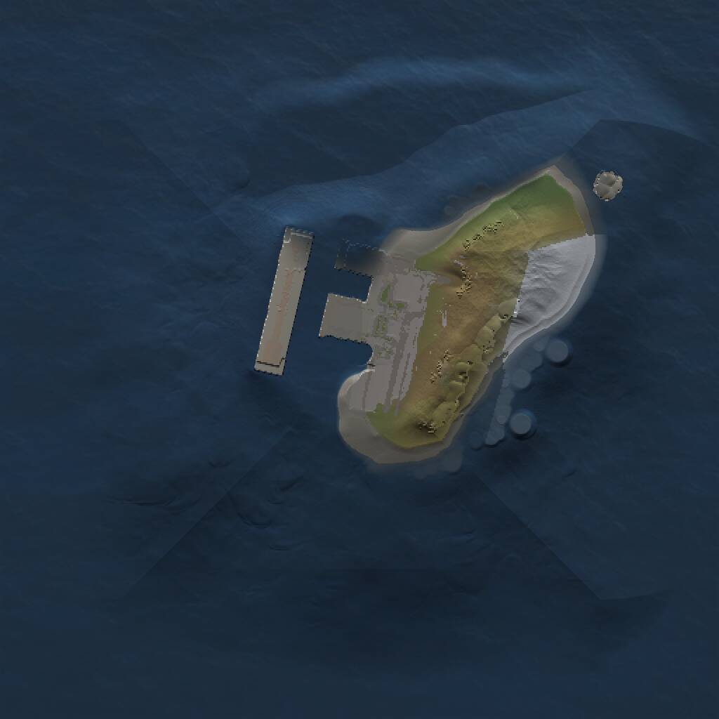 Rust Map: Procedural Map, Size: 1000, Seed: 1213426650, 2 Monuments