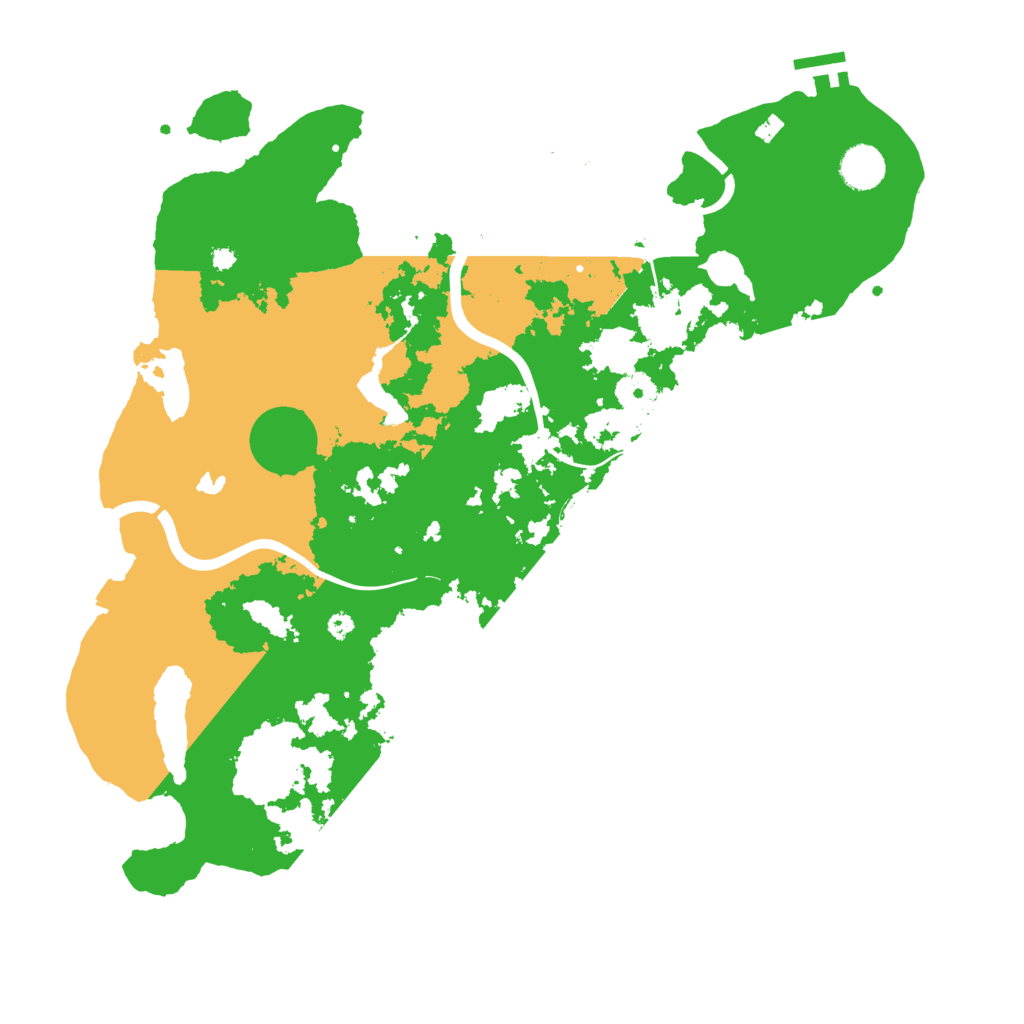 Biome Rust Map: Procedural Map, Size: 4000, Seed: 91311485