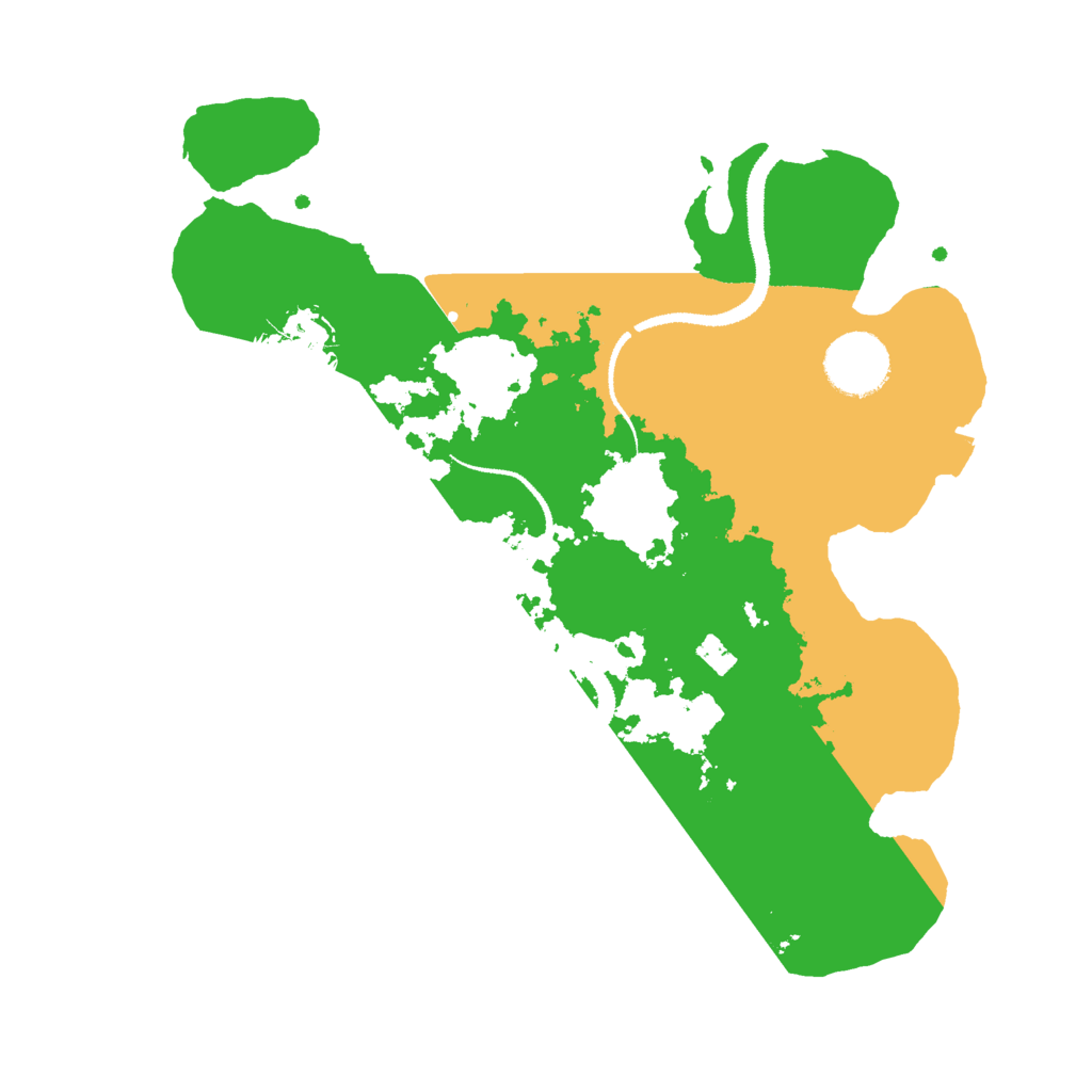 Biome Rust Map: Procedural Map, Size: 3000, Seed: 2053701698