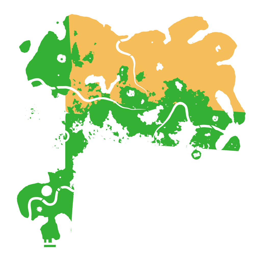 Biome Rust Map: Procedural Map, Size: 4500, Seed: 1628527