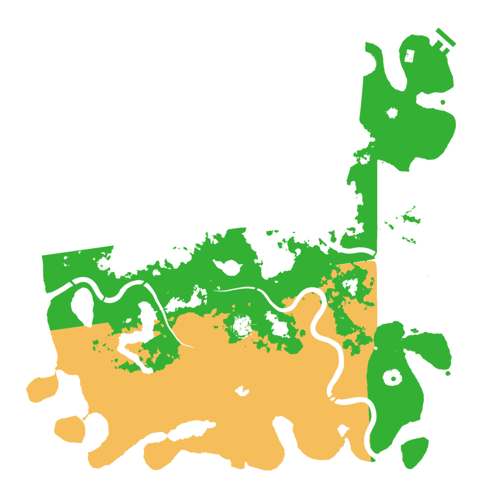 Biome Rust Map: Procedural Map, Size: 4250, Seed: 374681933