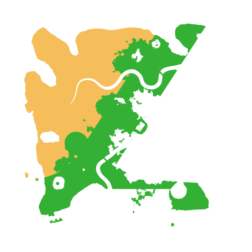 Biome Rust Map: Procedural Map, Size: 3000, Seed: 1793769274