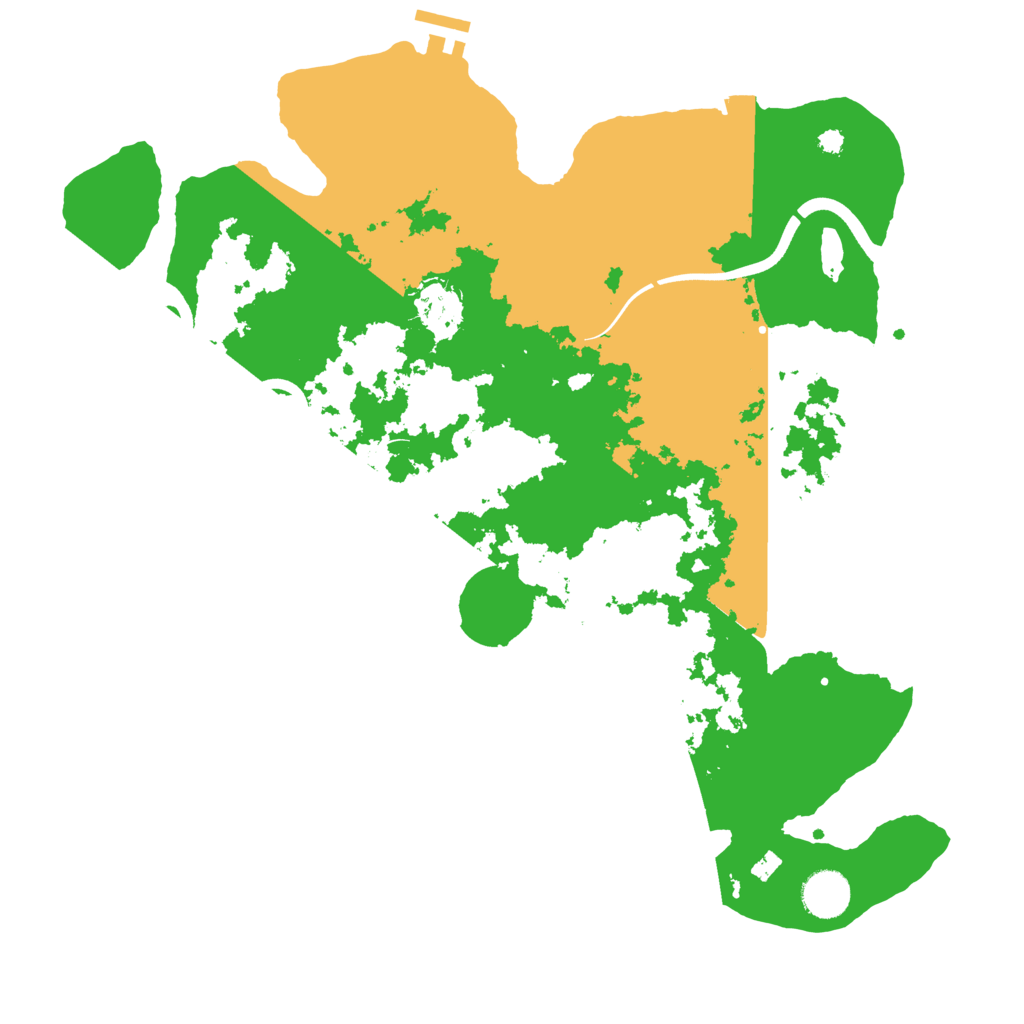 Biome Rust Map: Procedural Map, Size: 3750, Seed: 1612340251