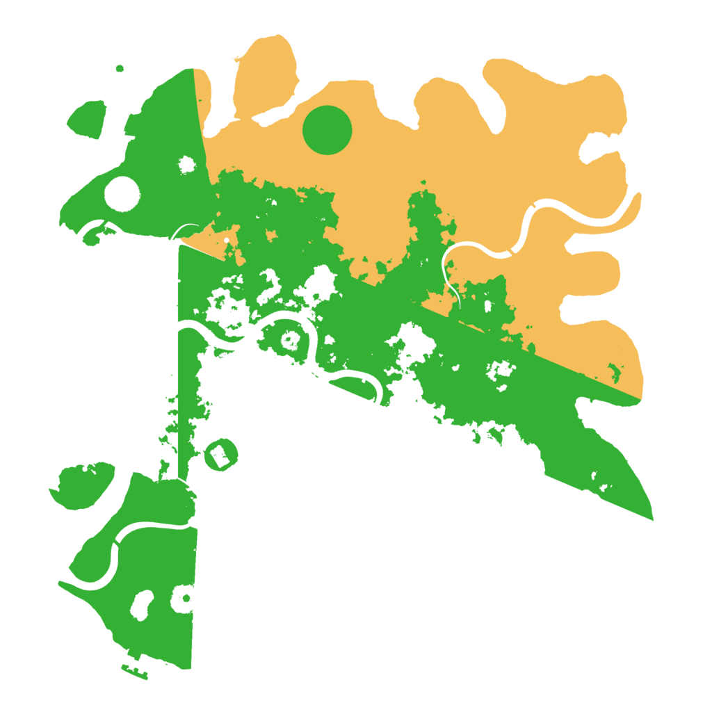 Biome Rust Map: Procedural Map, Size: 3800, Seed: 681722333