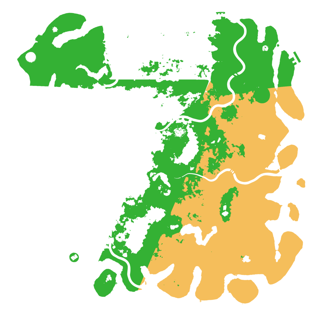 Biome Rust Map: Procedural Map, Size: 5400, Seed: 997088336