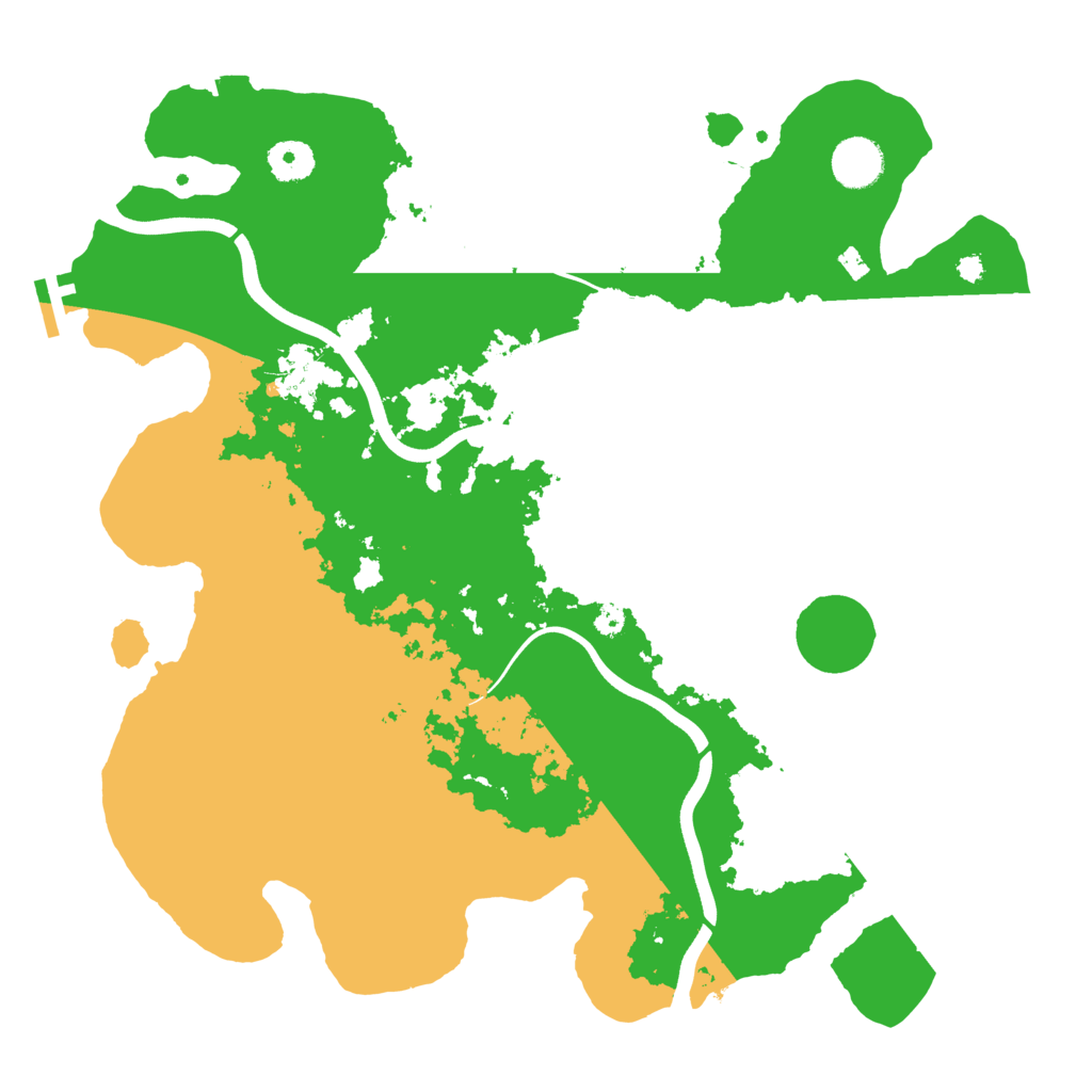 Biome Rust Map: Procedural Map, Size: 3750, Seed: 812888850