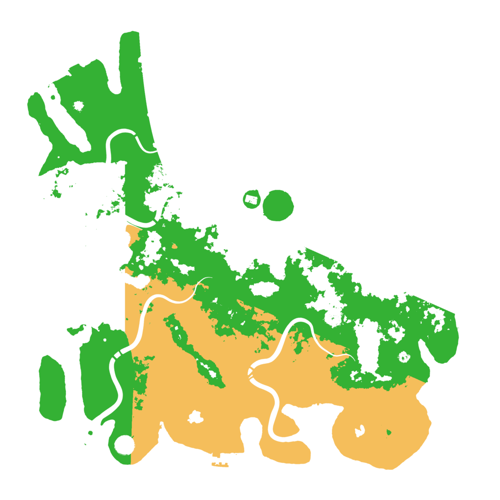 Biome Rust Map: Procedural Map, Size: 4500, Seed: 812294335
