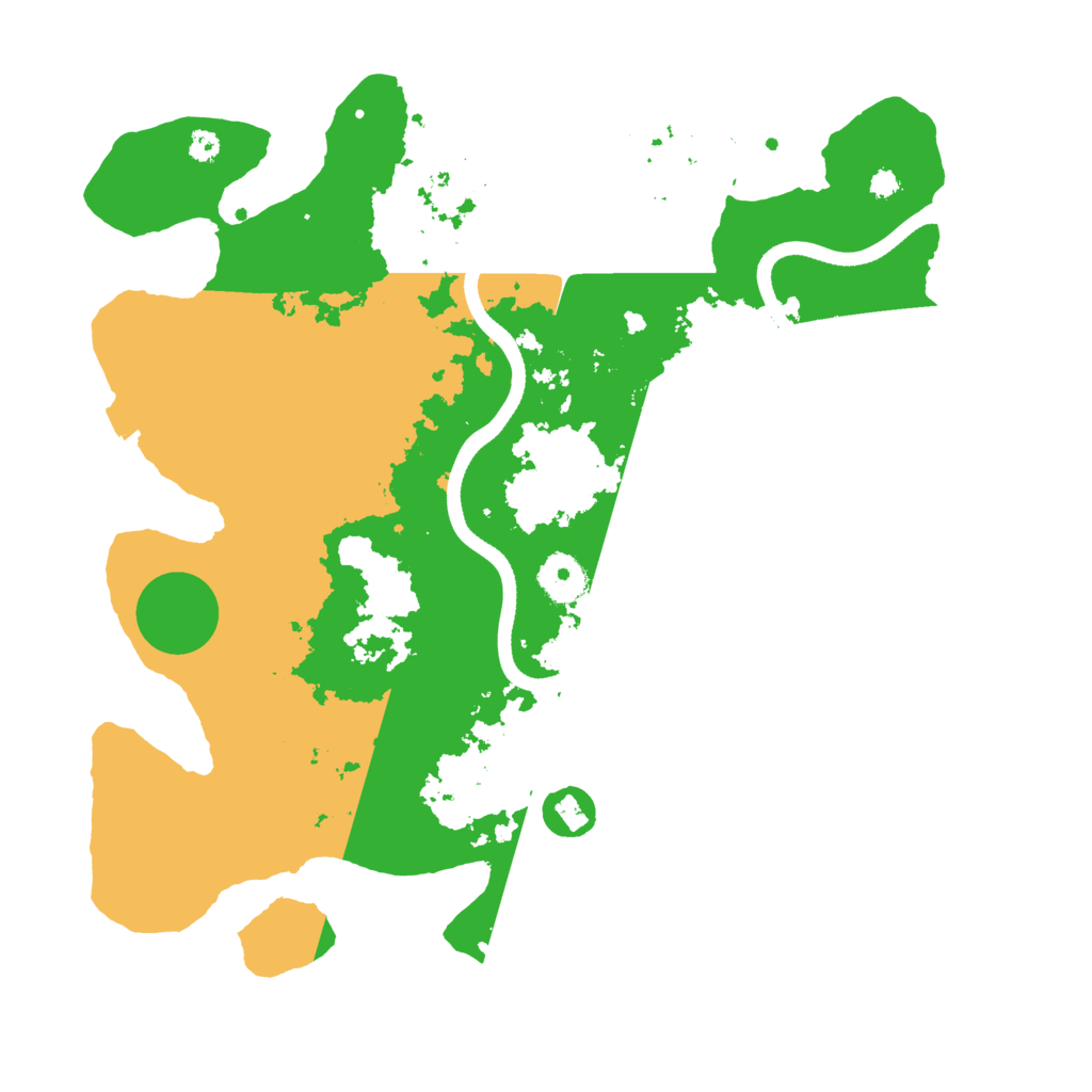 Biome Rust Map: Procedural Map, Size: 3500, Seed: 1648587911