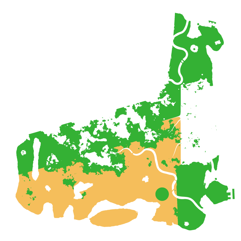 Biome Rust Map: Procedural Map, Size: 4750, Seed: 419317657