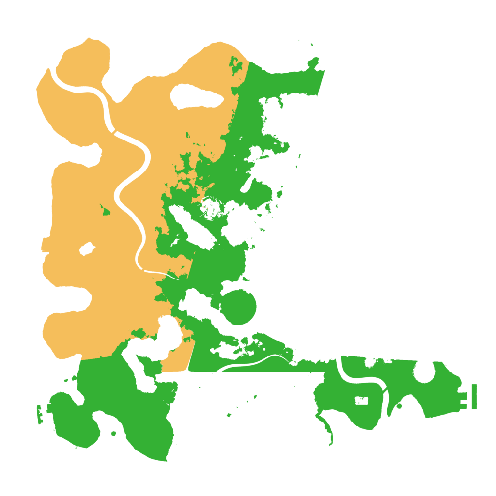 Biome Rust Map: Procedural Map, Size: 4000, Seed: 2469941