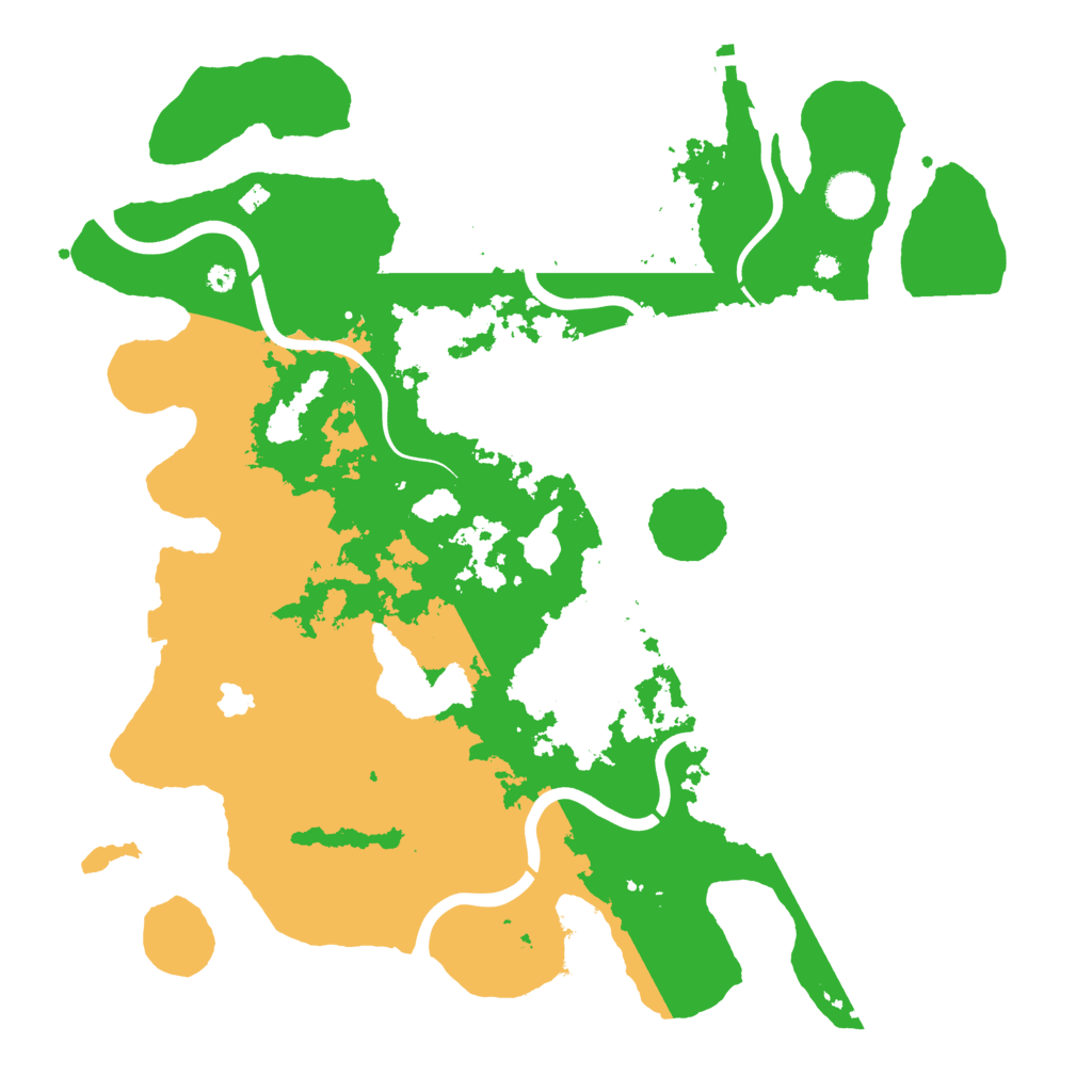 Biome Rust Map: Procedural Map, Size: 4000, Seed: 145578521