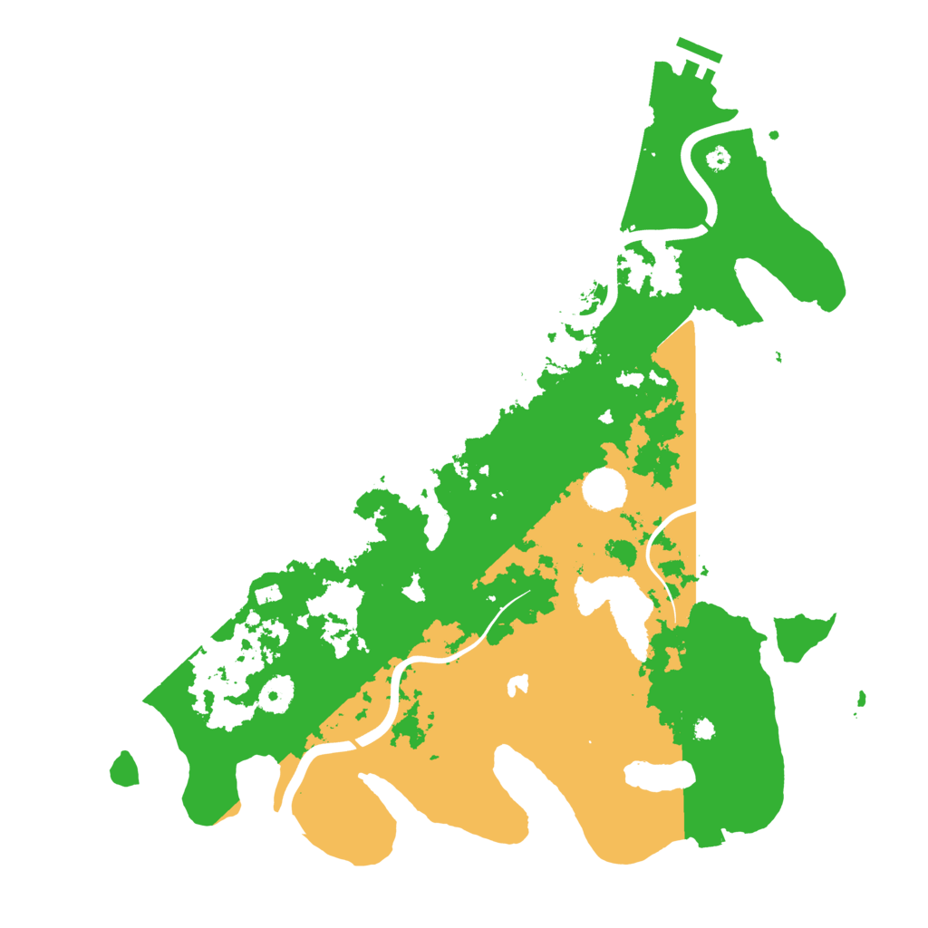 Biome Rust Map: Procedural Map, Size: 4000, Seed: 928428113