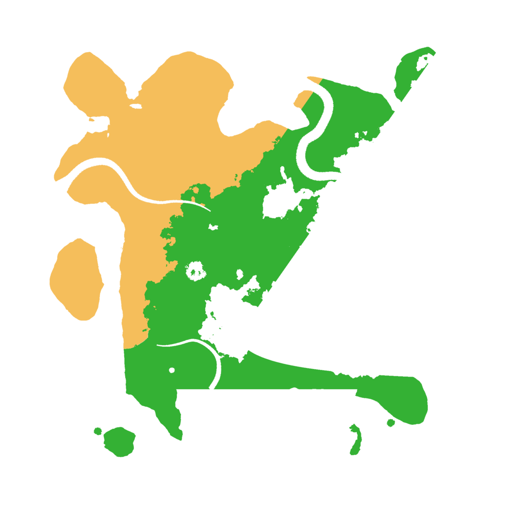 Biome Rust Map: Procedural Map, Size: 2700, Seed: 1778760091
