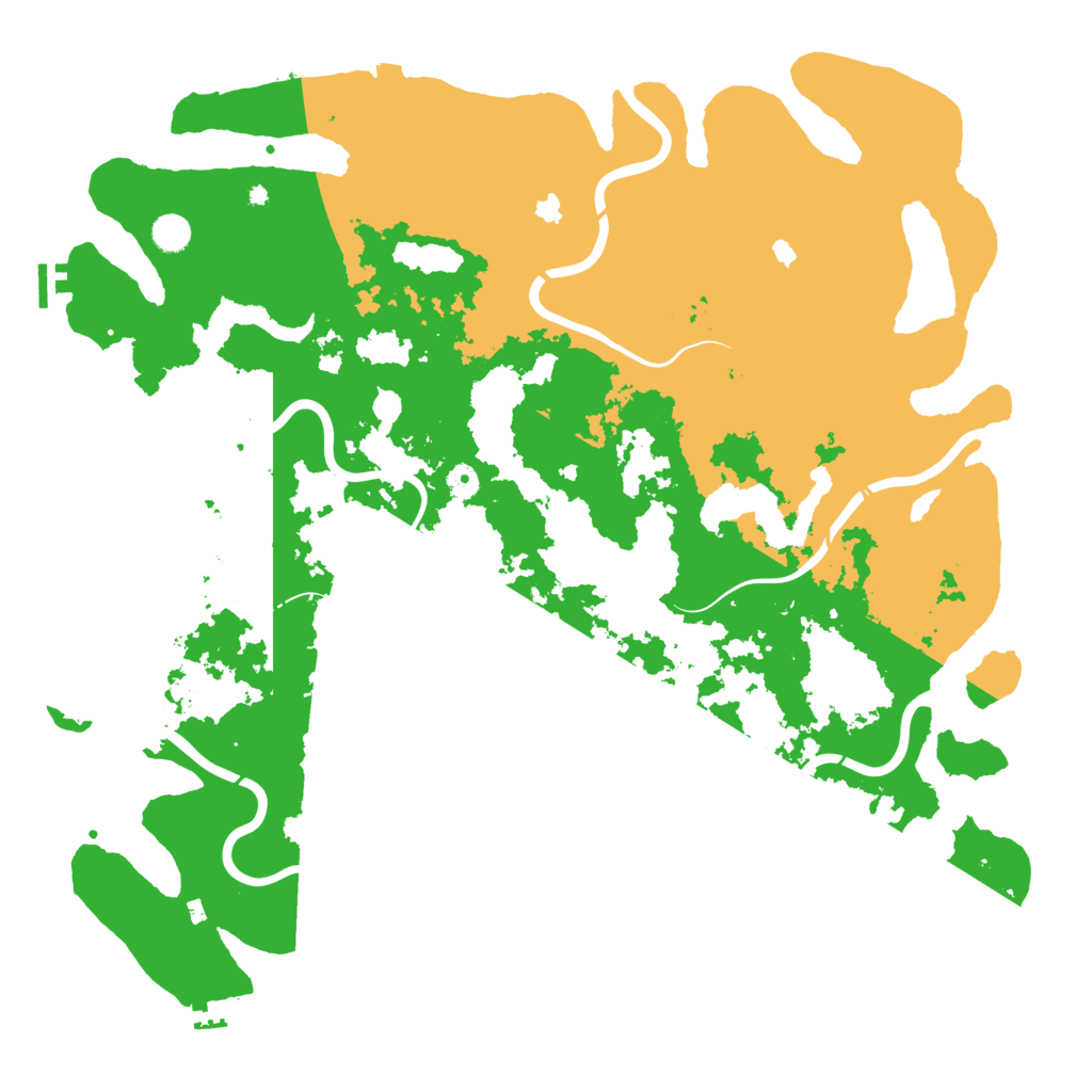 Biome Rust Map: Procedural Map, Size: 5000, Seed: 1699313500