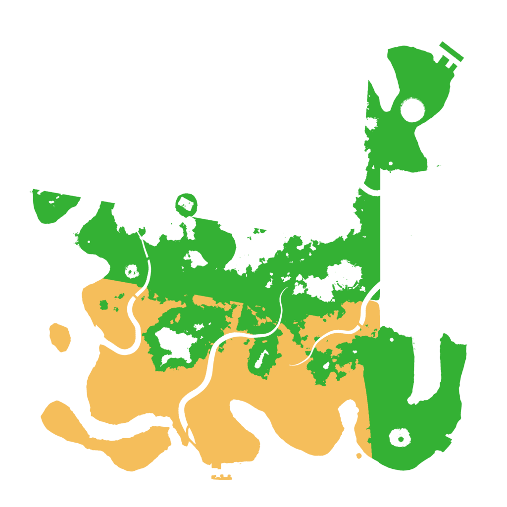 Biome Rust Map: Procedural Map, Size: 3750, Seed: 1840154905