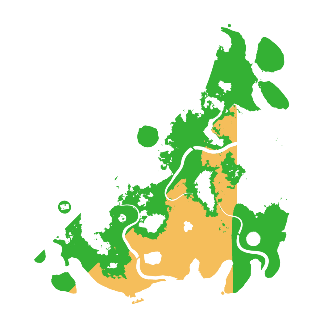 Biome Rust Map: Procedural Map, Size: 4000, Seed: 1194015797