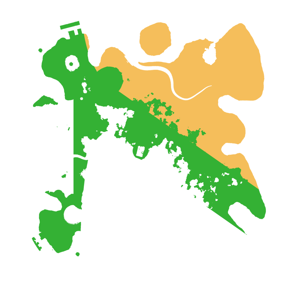 Biome Rust Map: Procedural Map, Size: 3000, Seed: 2106052260