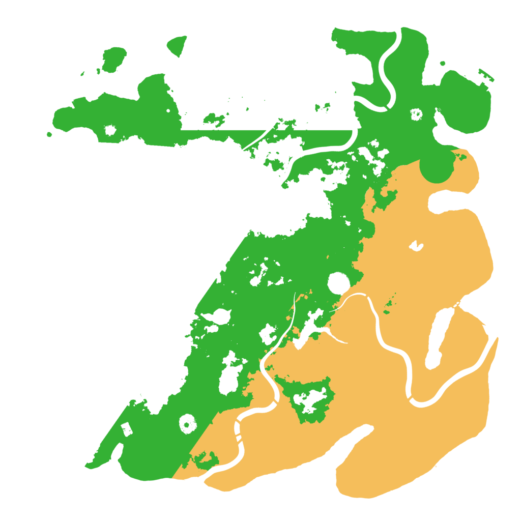 Biome Rust Map: Procedural Map, Size: 4250, Seed: 148090100