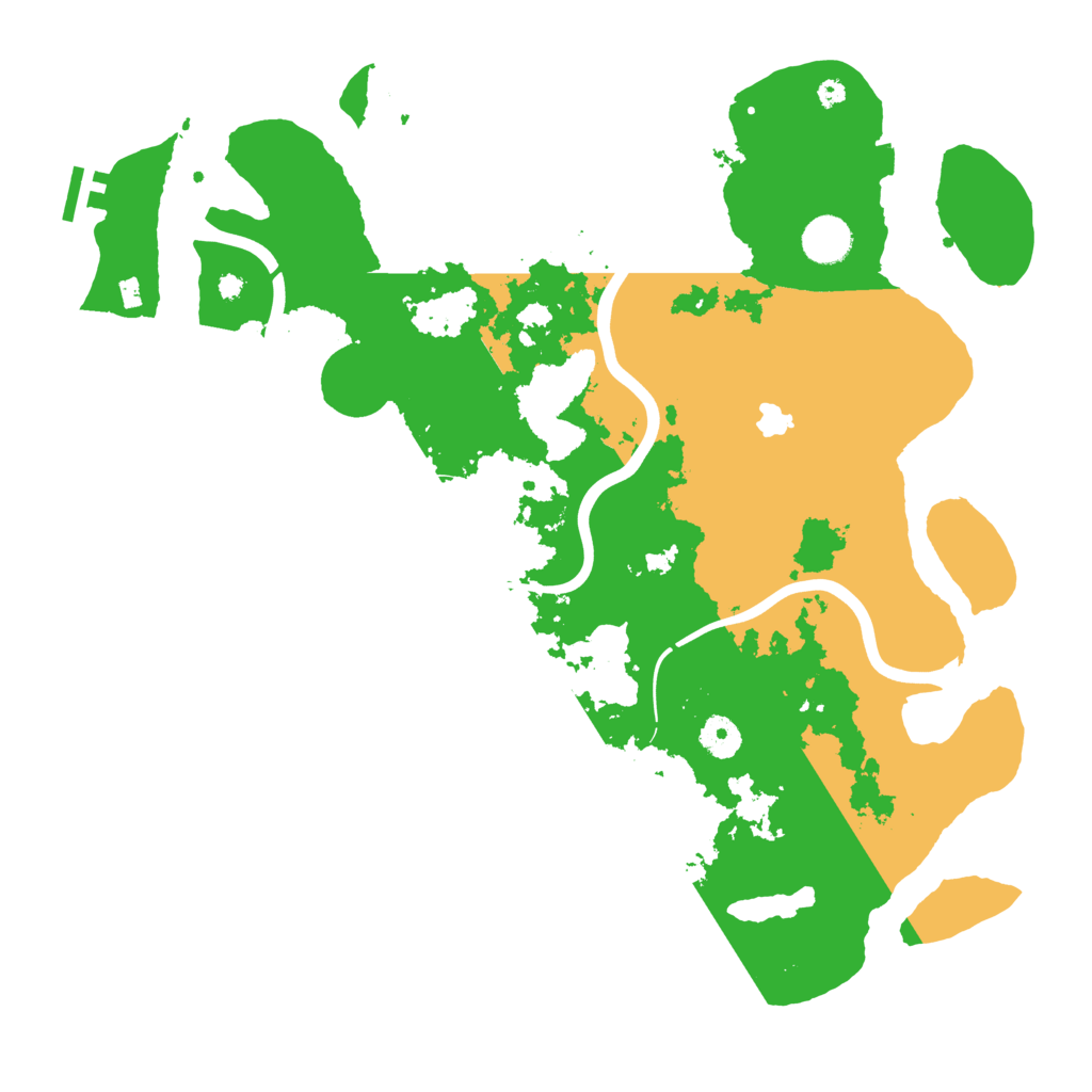 Biome Rust Map: Procedural Map, Size: 4000, Seed: 1297136689