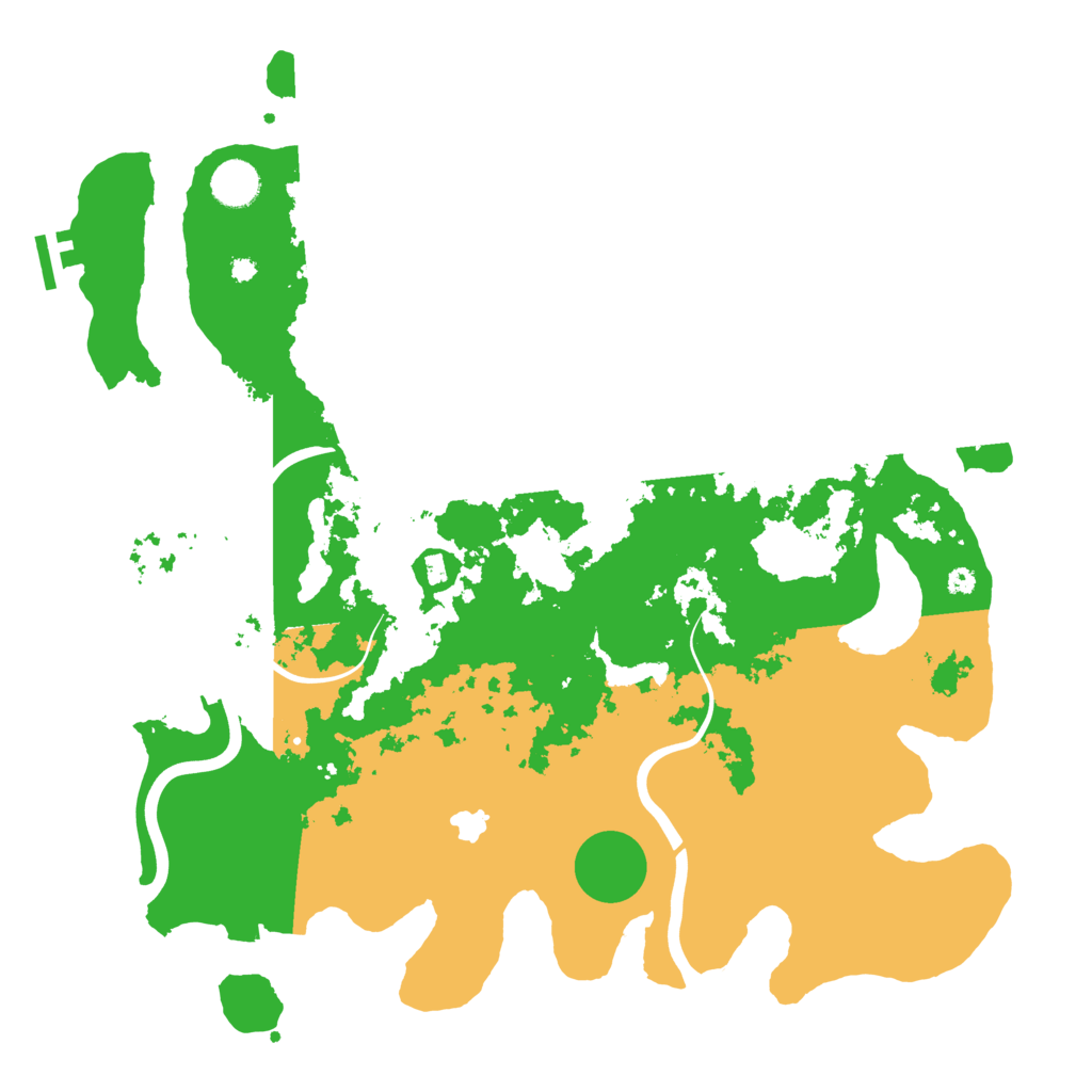 Biome Rust Map: Procedural Map, Size: 4000, Seed: 1254652749