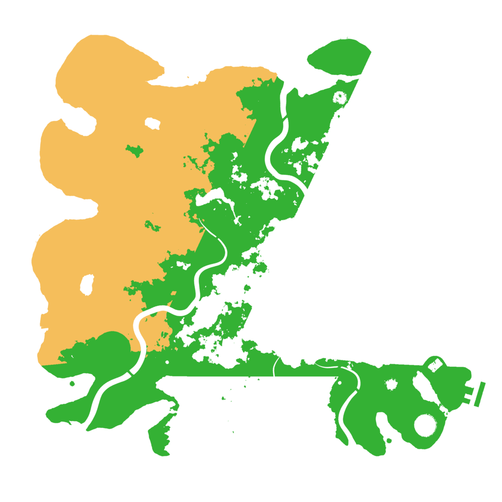 Biome Rust Map: Procedural Map, Size: 4000, Seed: 1108431389