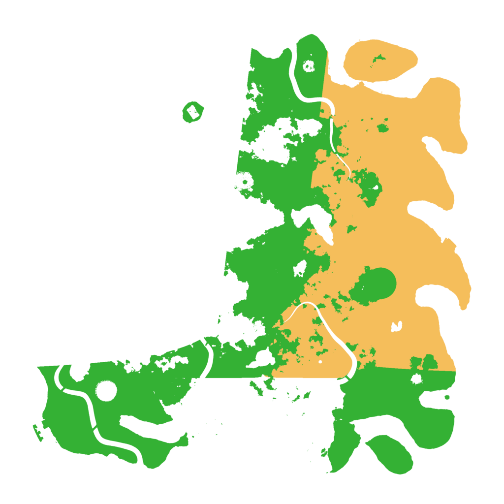 Biome Rust Map: Procedural Map, Size: 4250, Seed: 1972323821