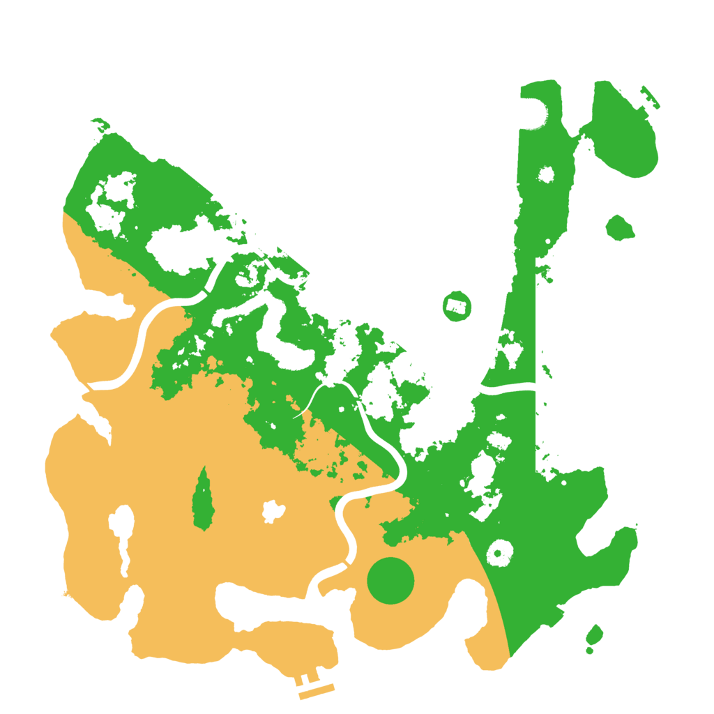 Biome Rust Map: Procedural Map, Size: 4000, Seed: 1851735863