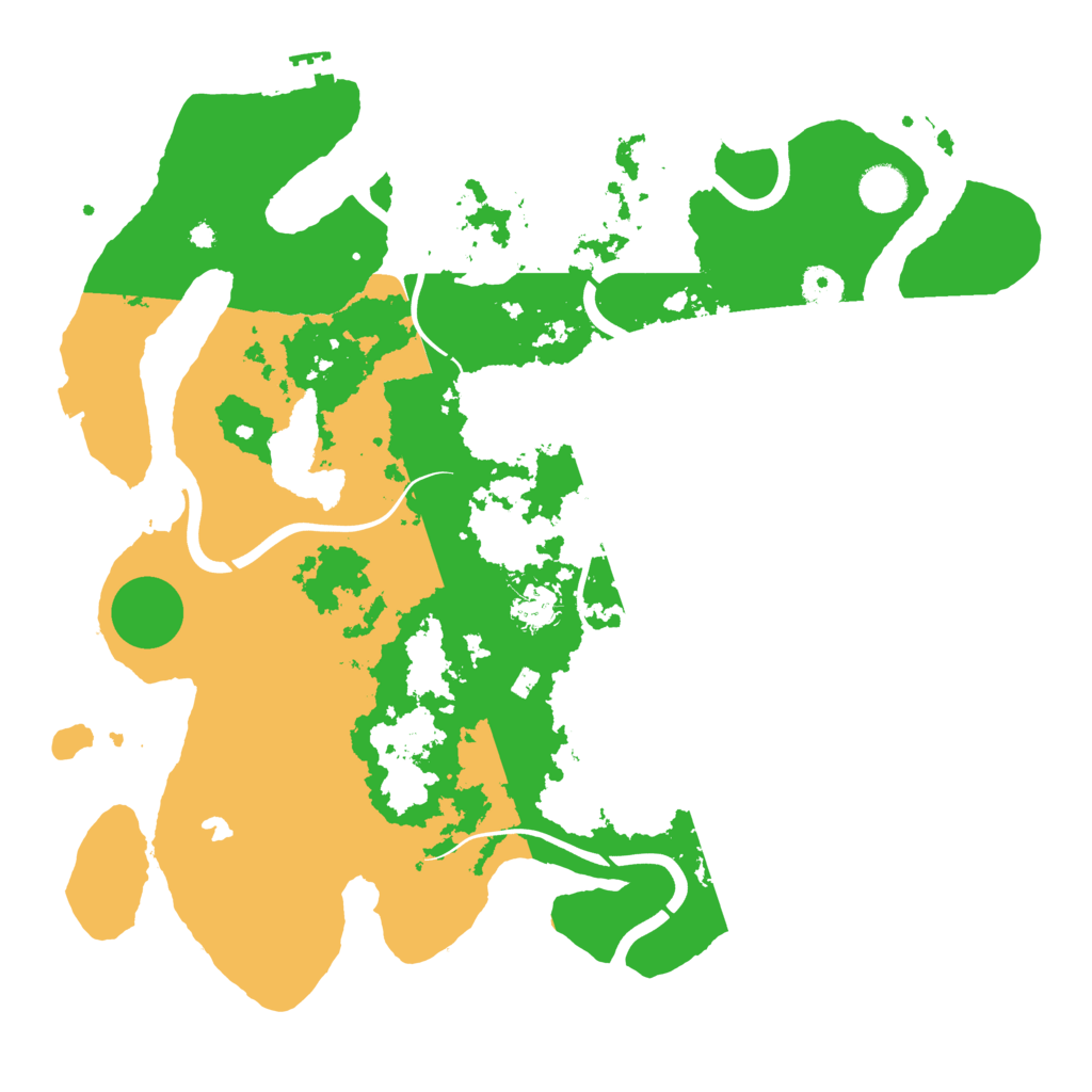 Biome Rust Map: Procedural Map, Size: 4000, Seed: 998198