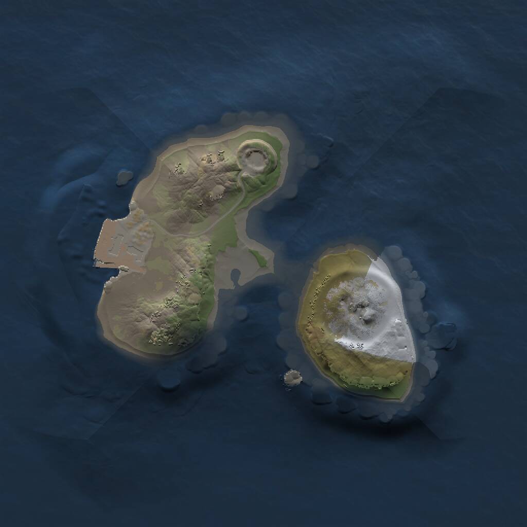 Rust Map: Procedural Map, Size: 1250, Seed: 1588201214, 1 Monuments