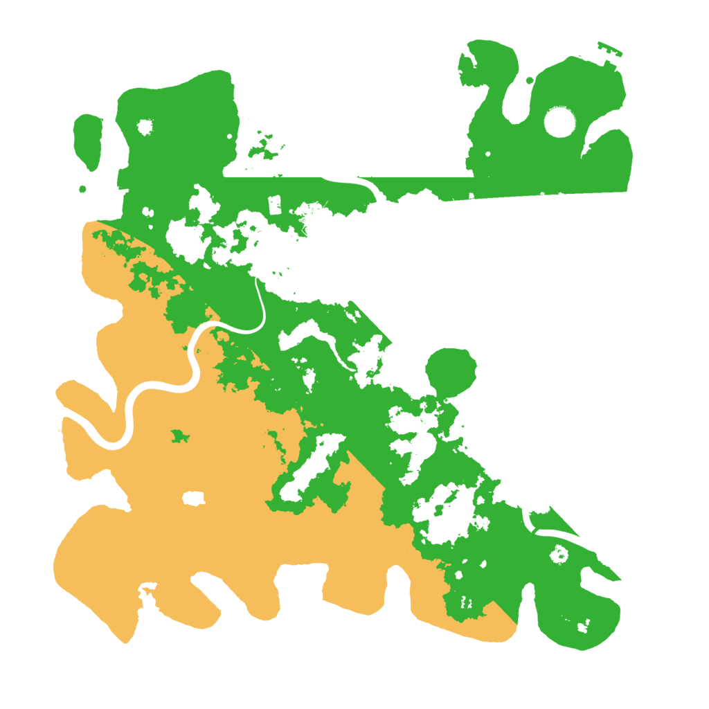 Biome Rust Map: Procedural Map, Size: 4000, Seed: 1019779705