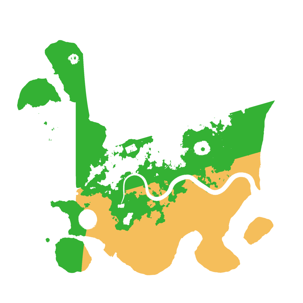 Biome Rust Map: Procedural Map, Size: 3000, Seed: 570000