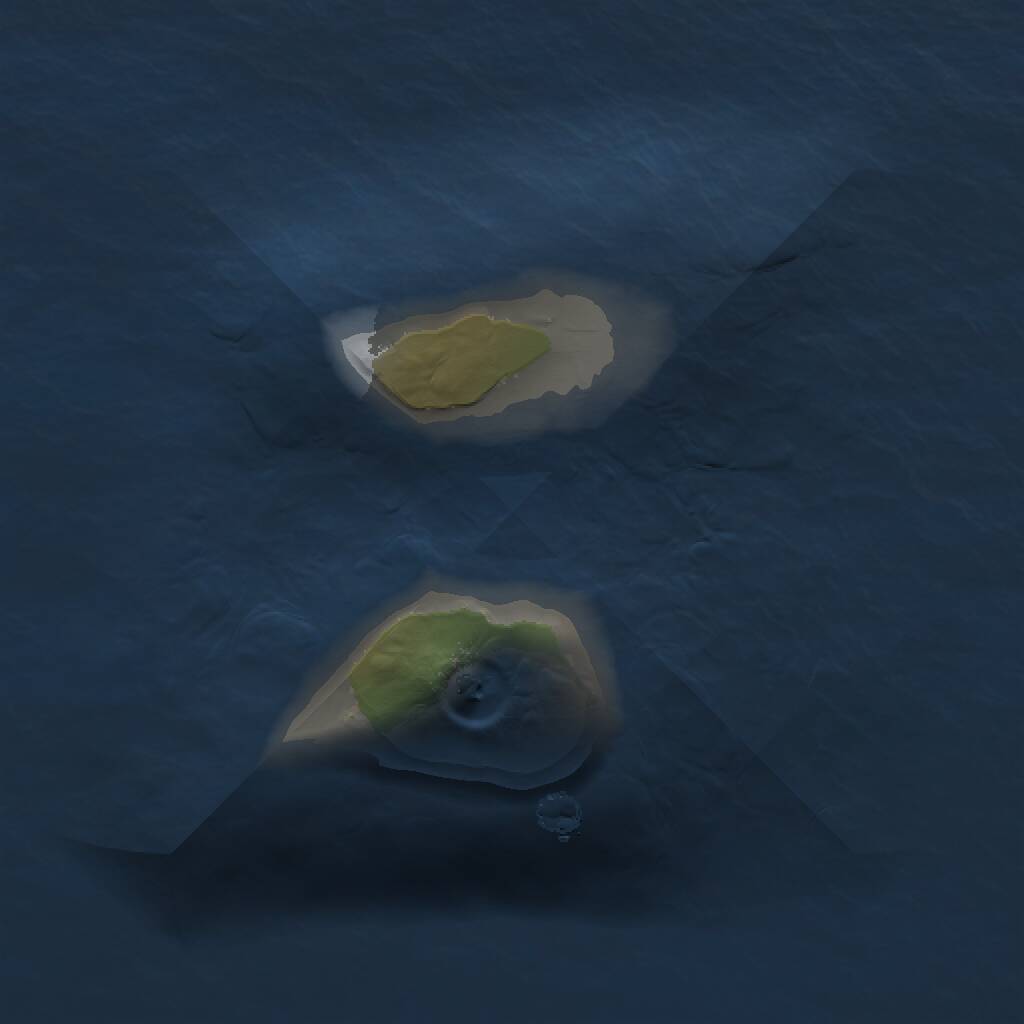Rust Map: Procedural Map, Size: 1000, Seed: 2653, 1 Monuments
