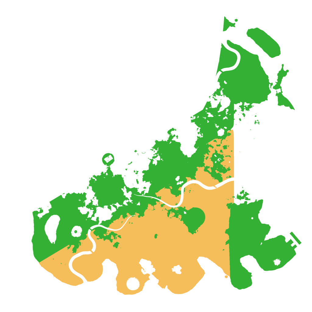 Biome Rust Map: Procedural Map, Size: 4250, Seed: 480069539