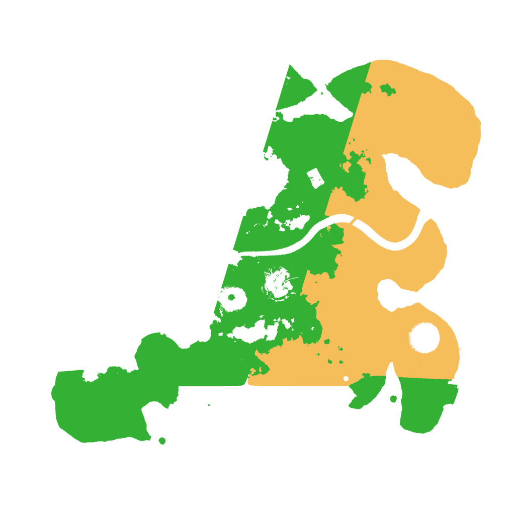 Biome Rust Map: Procedural Map, Size: 3000, Seed: 145748