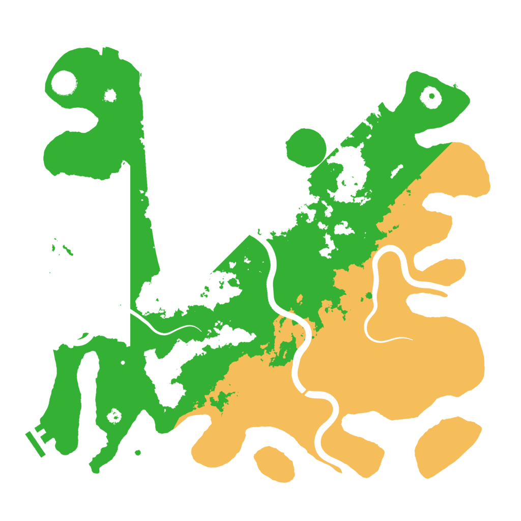 Biome Rust Map: Procedural Map, Size: 3700, Seed: 1675462136