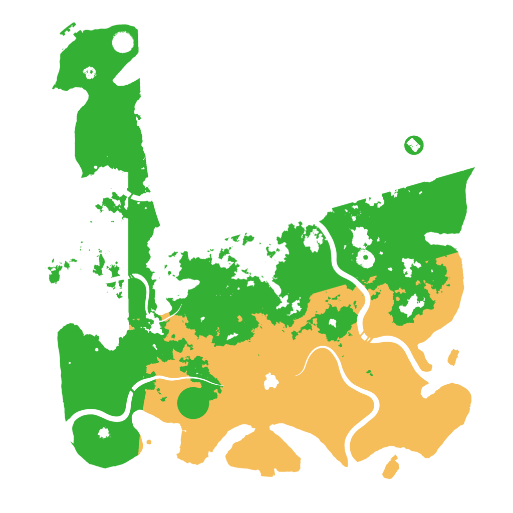 Biome Rust Map: Procedural Map, Size: 4250, Seed: 2128652410