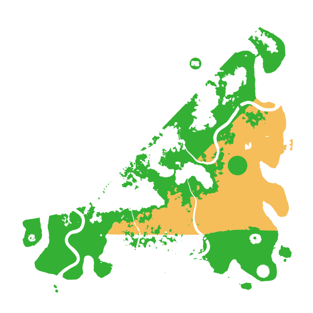 Biome Rust Map: Procedural Map, Size: 4250, Seed: 747958