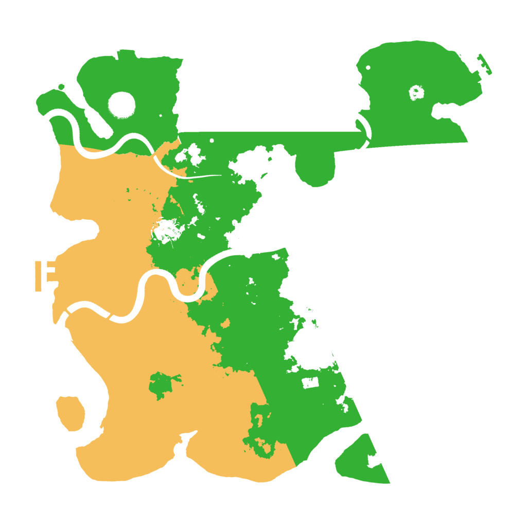 Biome Rust Map: Procedural Map, Size: 3500, Seed: 1915723344