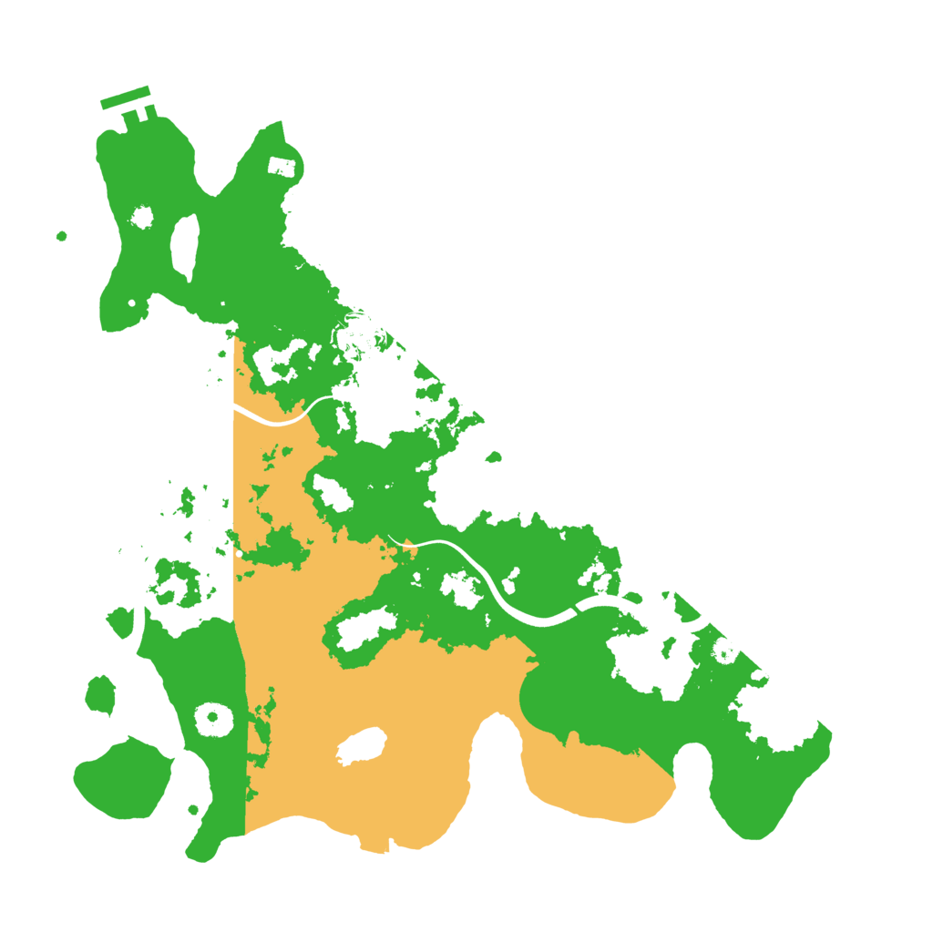 Biome Rust Map: Procedural Map, Size: 3750, Seed: 463430