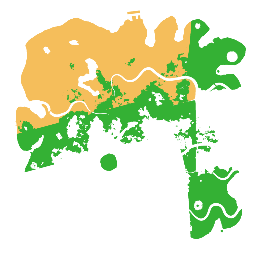 Biome Rust Map: Procedural Map, Size: 4250, Seed: 189785386
