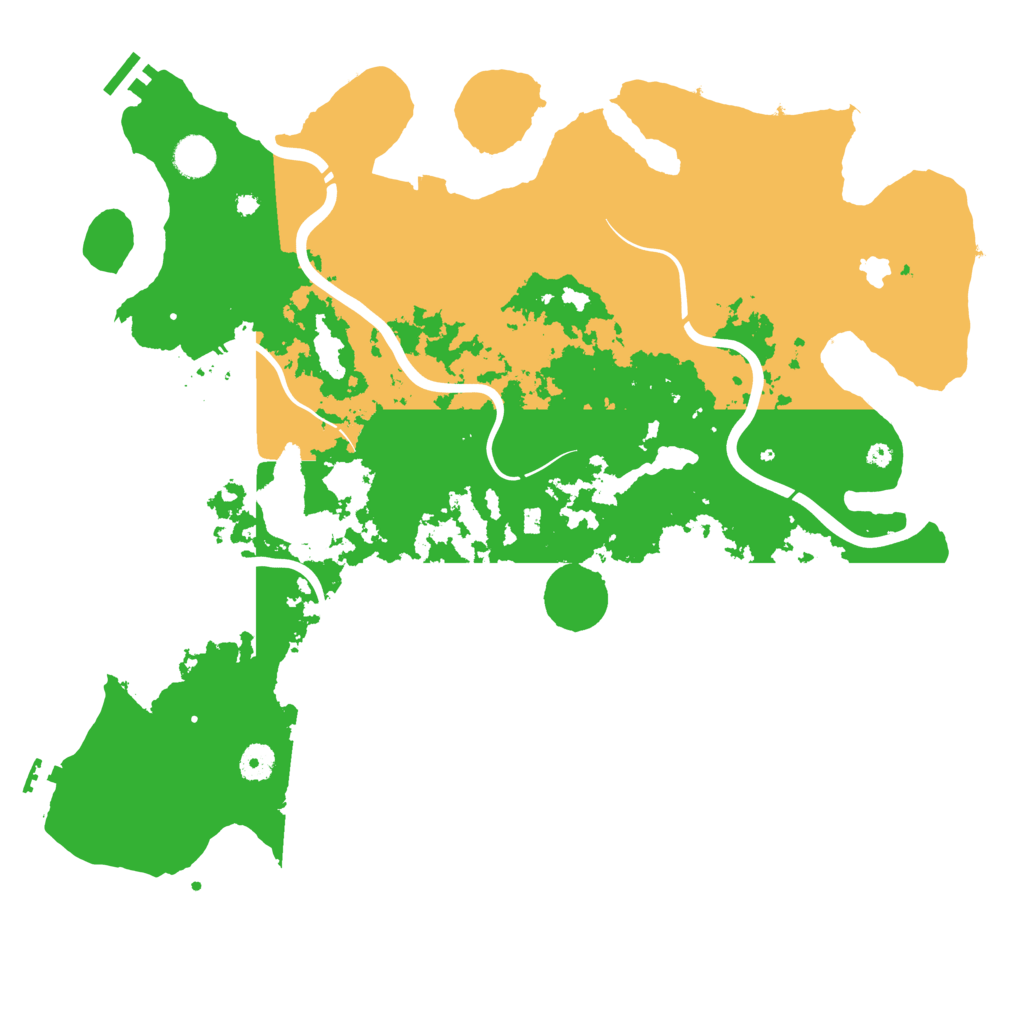Biome Rust Map: Procedural Map, Size: 4250, Seed: 140526