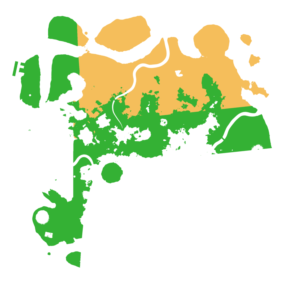 Biome Rust Map: Procedural Map, Size: 4000, Seed: 1156021066