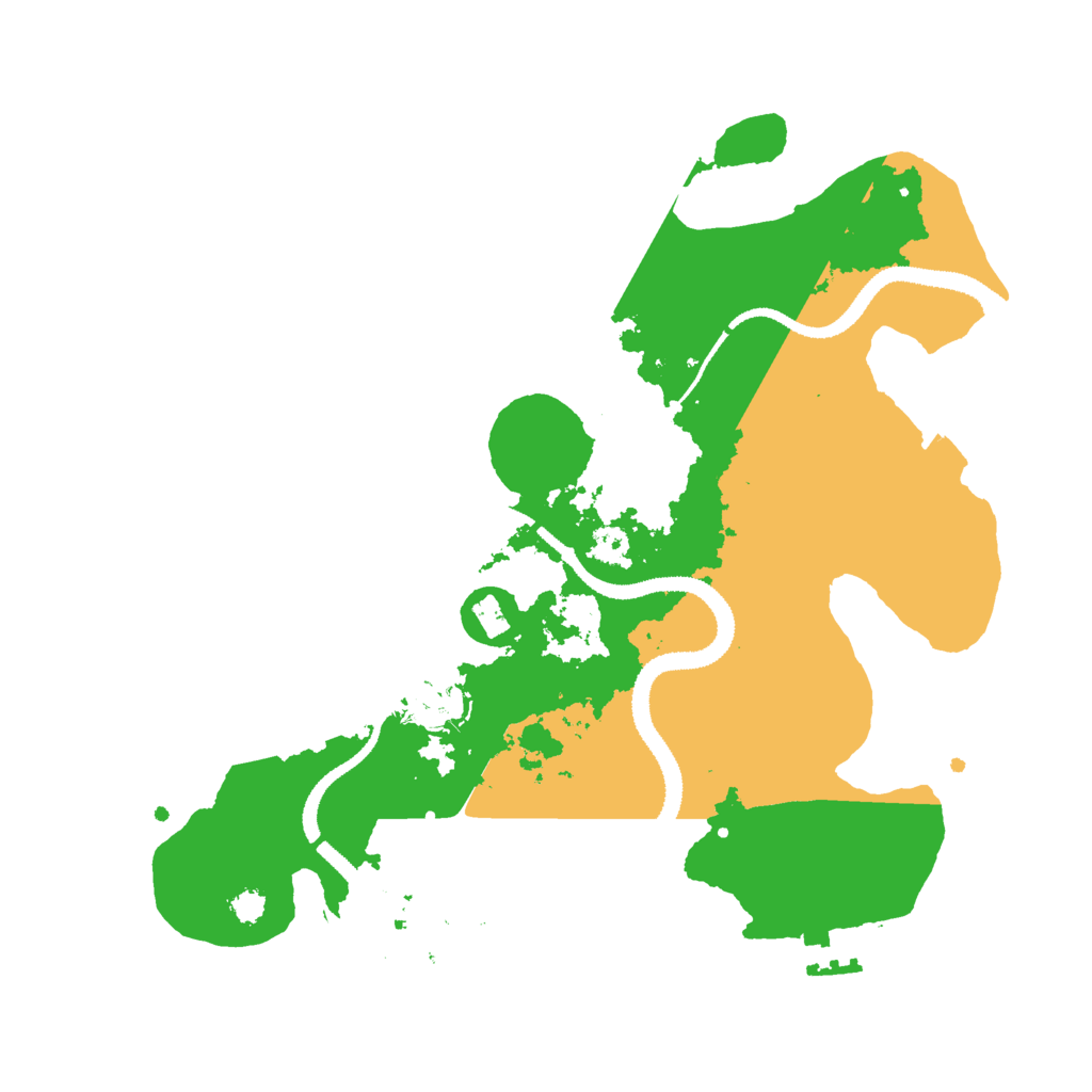 Biome Rust Map: Procedural Map, Size: 3000, Seed: 697563529