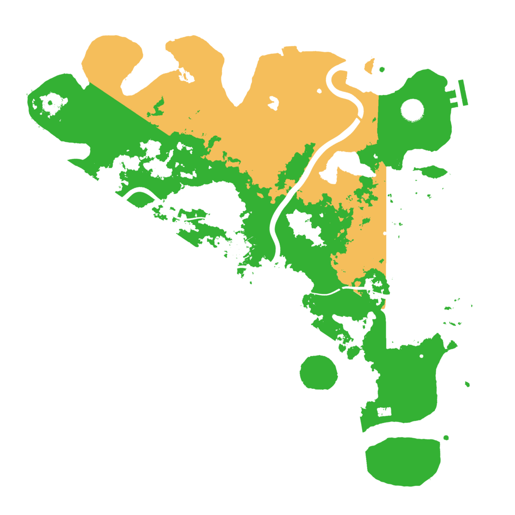 Biome Rust Map: Procedural Map, Size: 4000, Seed: 604434551