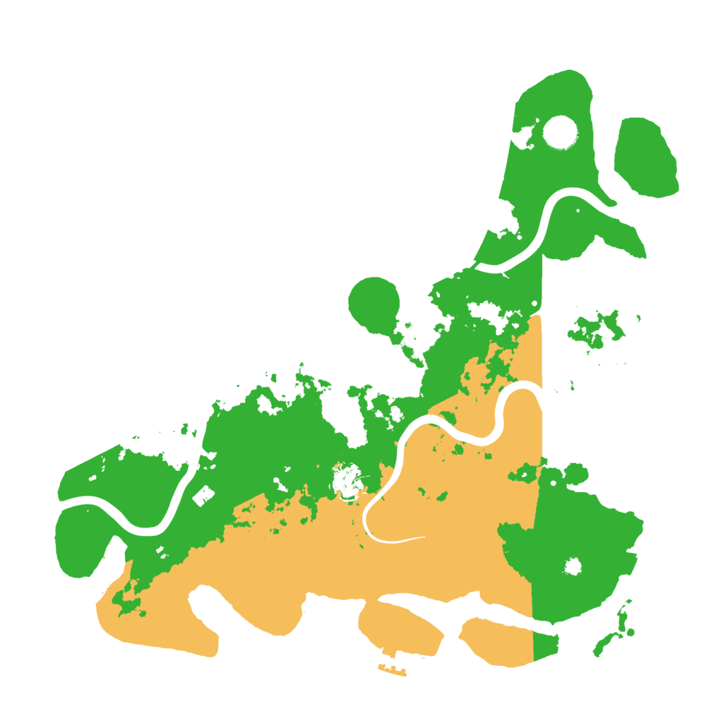Biome Rust Map: Procedural Map, Size: 3750, Seed: 1799389959