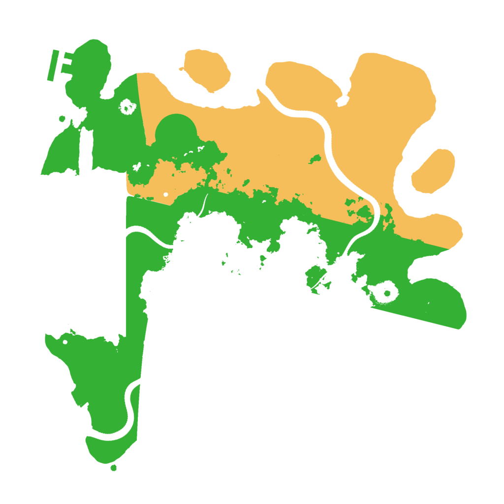 Biome Rust Map: Procedural Map, Size: 3250, Seed: 1525542298