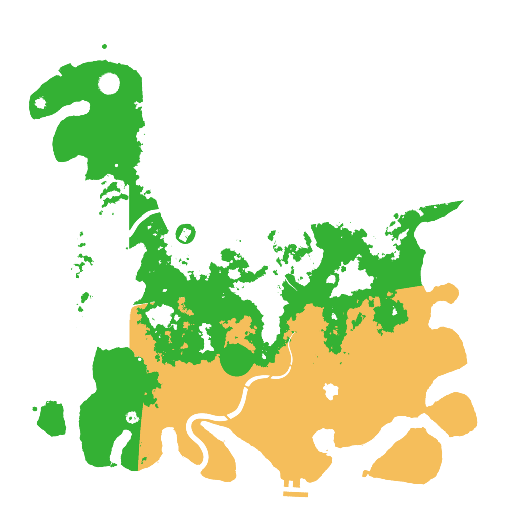 Biome Rust Map: Procedural Map, Size: 4250, Seed: 294445767