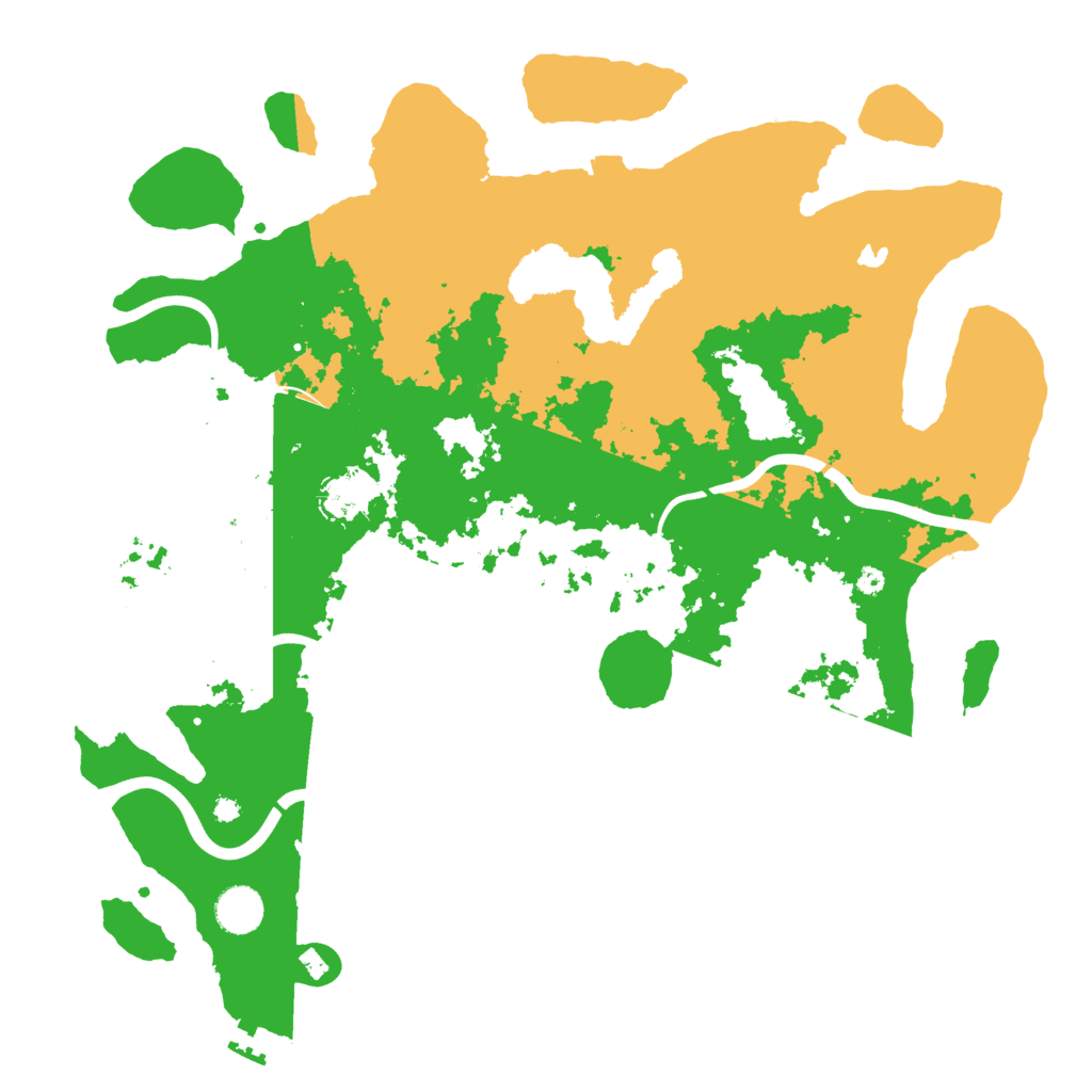 Biome Rust Map: Procedural Map, Size: 4000, Seed: 1857398829