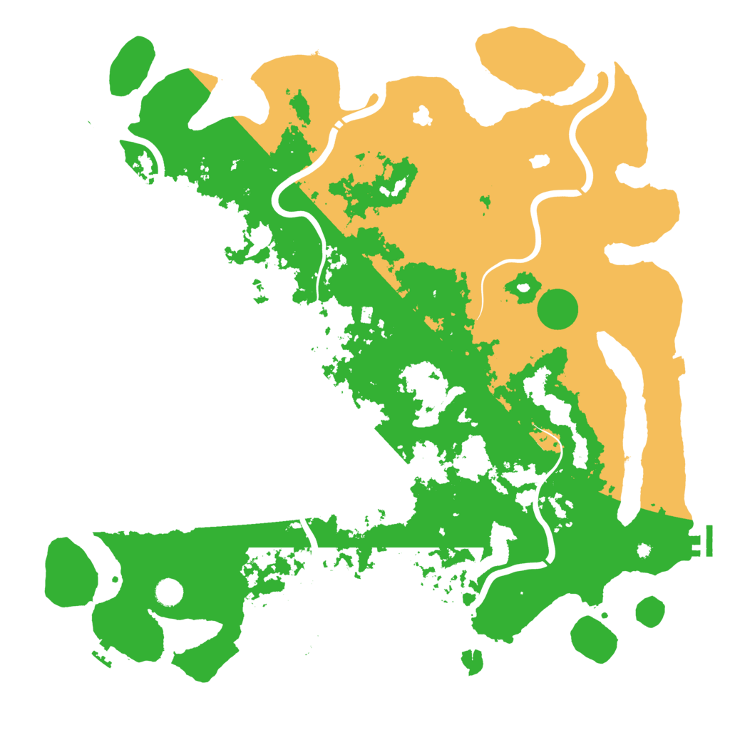 Biome Rust Map: Procedural Map, Size: 4700, Seed: 389866301